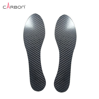 Insola di scarpe in fibra di carbonio personalizzata per supporto ortopedico a piedi piatti e supporto ad arco