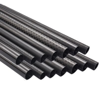 Tubo in fibra di carbonio ad alta resistenza alla trazione per applicazioni industriali