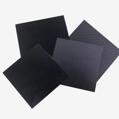 Foglio di fibra di carbonio T700 di Toray Superficie lucida/matta/50% lucida per un'ampia applicazione