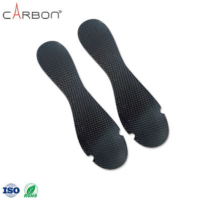 Sottopianta sportiva per scarpe da corsa di lunghezza intera di fibra di carbonio