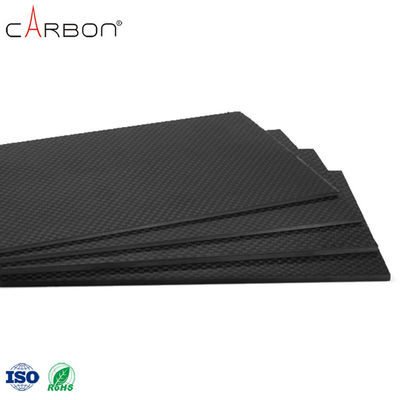 Piastra in fibra di carbonio termoplastica a 12K per il supporto dell'arco in colore nero