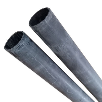 Tubo a fibra di carbonio conico di 3 m 3,5 m 4 m 4,5 m 5 m Tubo per applicazioni a temperatura inferiore a 120 °C