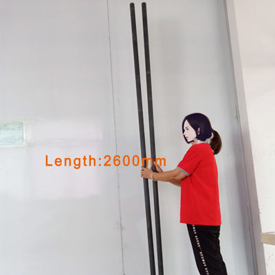 Tubo a fibra di carbonio conico di 3 m 3,5 m 4 m 4,5 m 5 m Tubo per applicazioni a temperatura inferiore a 120 °C