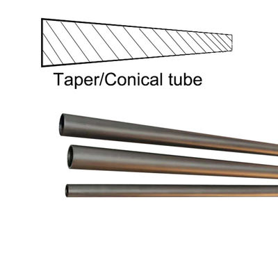 1200 mm tubo conico in fibra di carbonio per la pulizia delle tubature
