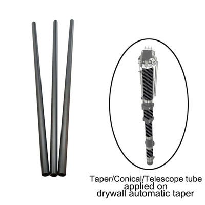 1200 mm tubo conico in fibra di carbonio per la pulizia delle tubature