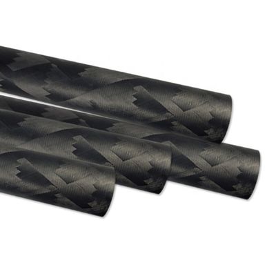 Tubo di scarico in fibra di carbonio 3k a filamento a ferita resistente al calore e resistente al calore