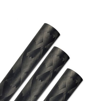 Tubo di scarico in fibra di carbonio 3k a filamento a ferita resistente al calore e resistente al calore