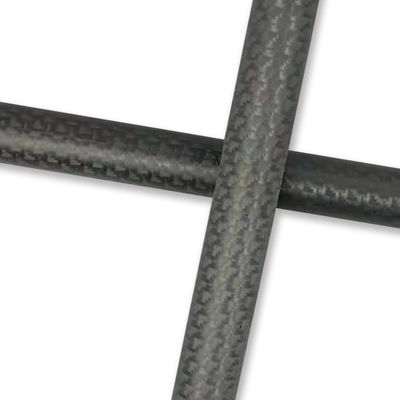 66% Contenuto tubo in fibra di carbonio con tessitura a maglia tubi esagonali Ampia applicazione