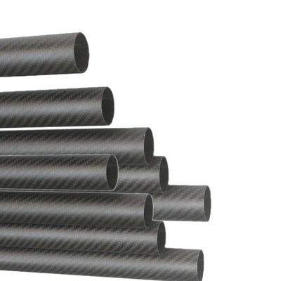 Tempo di produzione 35-45 giorni 40mm OD tubo rotondo di carbonio 3,5m tubo di fibra di carbonio opaco