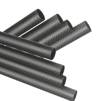 Tempo di produzione 35-45 giorni 40mm OD tubo rotondo di carbonio 3,5m tubo di fibra di carbonio opaco