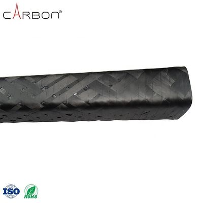 200 mm tubo in fibra di carbonio per scarpe da sport tessuto a forma rotonda prestazioni esterne durevoli