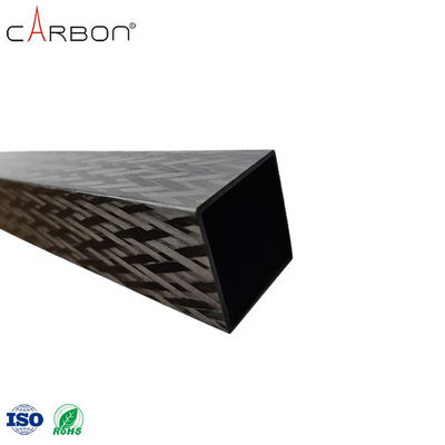 Contenuto di H forte e resistente % 0,009% Tubo in fibra di carbonio per macchine sportive