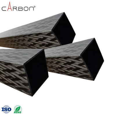 Contenuto di H forte e resistente % 0,009% Tubo in fibra di carbonio per macchine sportive