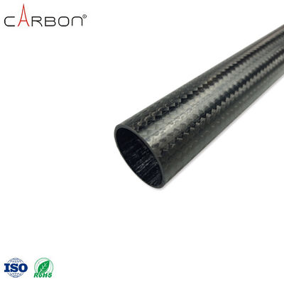 Contenuto di H forte e resistente % 0,009% Tubo in fibra di carbonio per macchine sportive