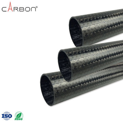 Contenuto di H forte e resistente % 0,009% Tubo in fibra di carbonio per macchine sportive
