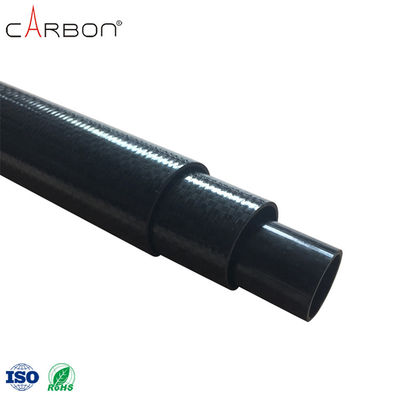 Ragionevole tubo in fibra di carbonio 3k con tenore di H dello 0,009% e tenore di N dello 0,001%