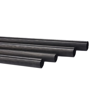 OEM Acceptabile tubo in fibra di carbonio con resina epossidica e materiale in fibra di carbonio 3K