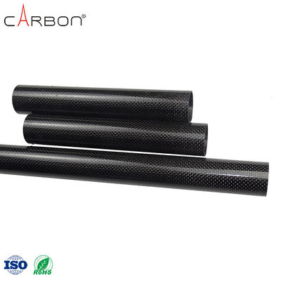 Dimensione personalizzata tubo retto in fibra di carbonio per la padella di canoa