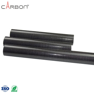 Dimensione personalizzata tubo retto in fibra di carbonio per la padella di canoa