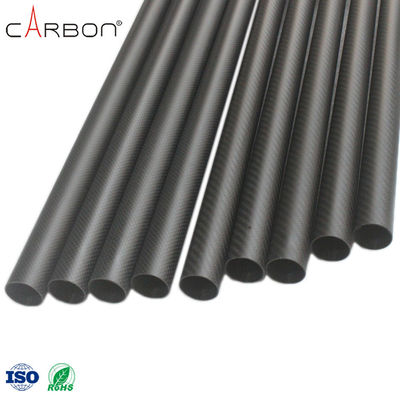Dimensioni personalizzate ZhongShan tubo di fibra di carbonio per canne da pesca