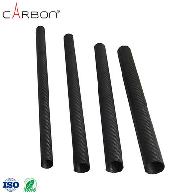 Dimensioni personalizzate ZhongShan tubo di fibra di carbonio per canne da pesca