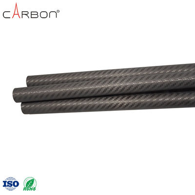 200 Finish Matte/Glossy ZhongShan Carbon 3K Carbon Fiber Tube per la pulizia delle grondaie sotto vuoto