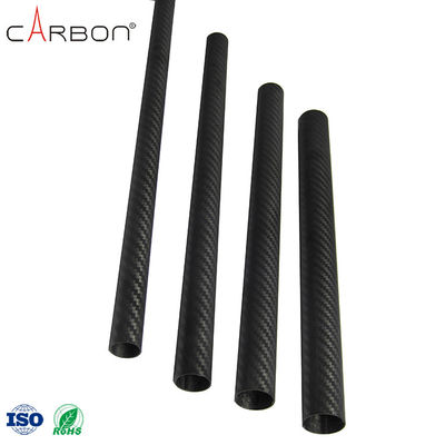 200 Finish Matte/Glossy ZhongShan Carbon 3K Carbon Fiber Tube per la pulizia delle grondaie sotto vuoto