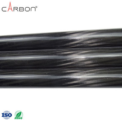 00,001% di N e 0,005% di S Tubo in fibra di carbonio ad alta resistenza