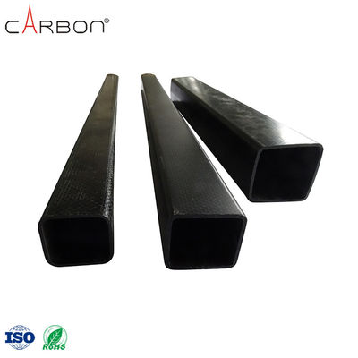 Tubo di fibra di carbonio di 3 mm quadrati non volatile per il processo di produzione di scarpe