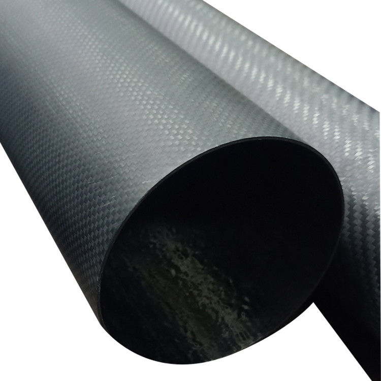 Grandi tubi in fibra di carbonio da 3k personalizzati per sotto 120 °C 100 mm 120 mm 180 mm 200 mm 230 mm