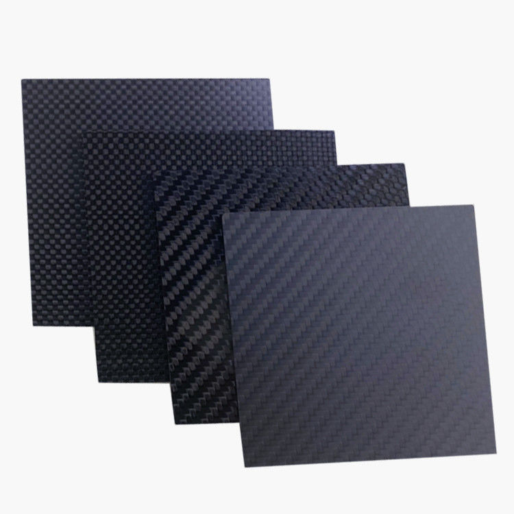Lavorazione CNC su misura di piastre in fibra di carbonio con tecnologia di stampa e progettazione 3K Twill Plain