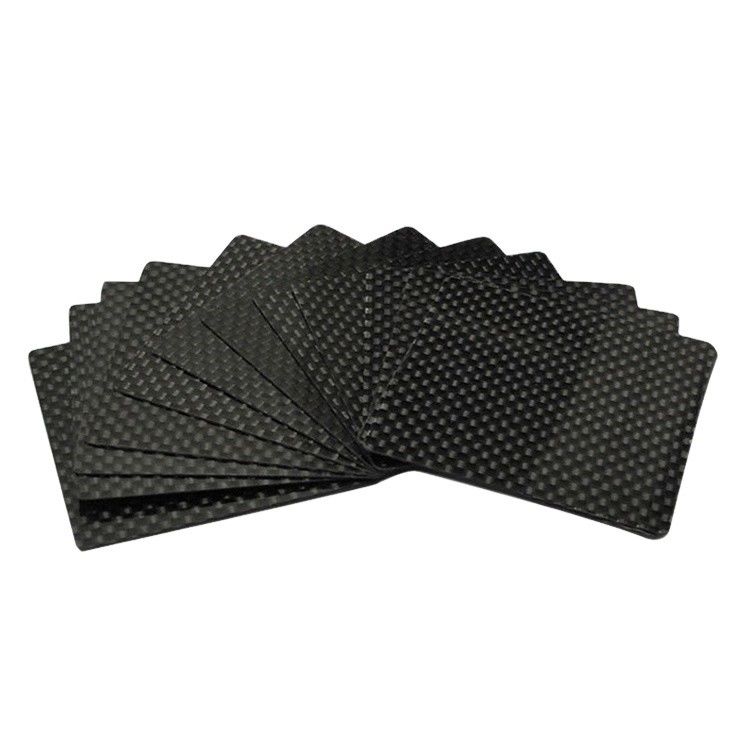 Piastra in fibra di carbonio termoplastica a 12K per il supporto dell'arco in colore nero