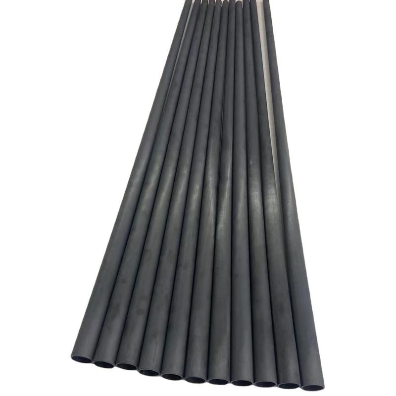 Tubo di fibra di carbonio con forma conicata ad alta resistenza personalizzato per billard leggero